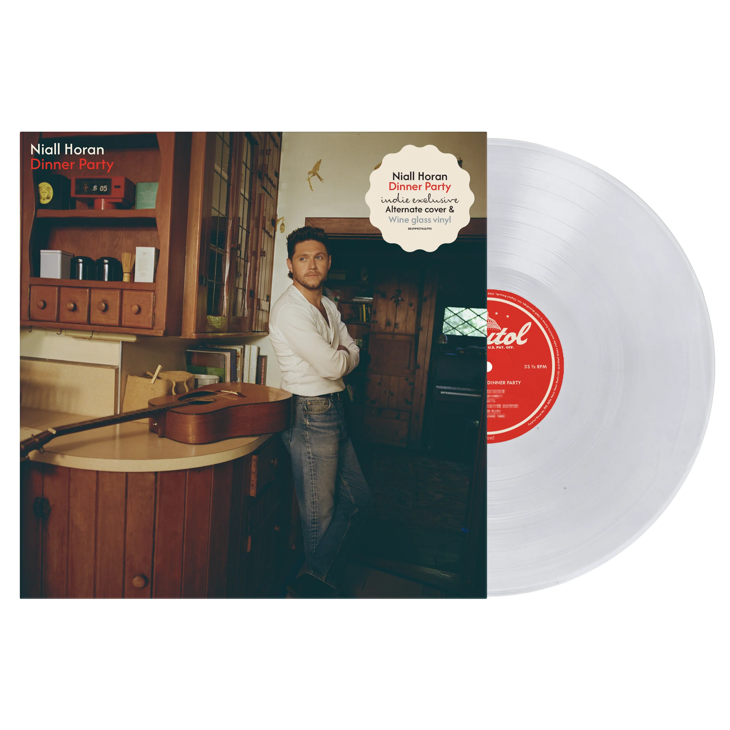 Dinner Party - Indie Exclusive Wine Glass Clear Vinyl - Image 3